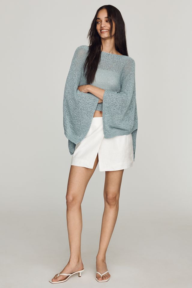 Poncho aus Gazegewebe #2