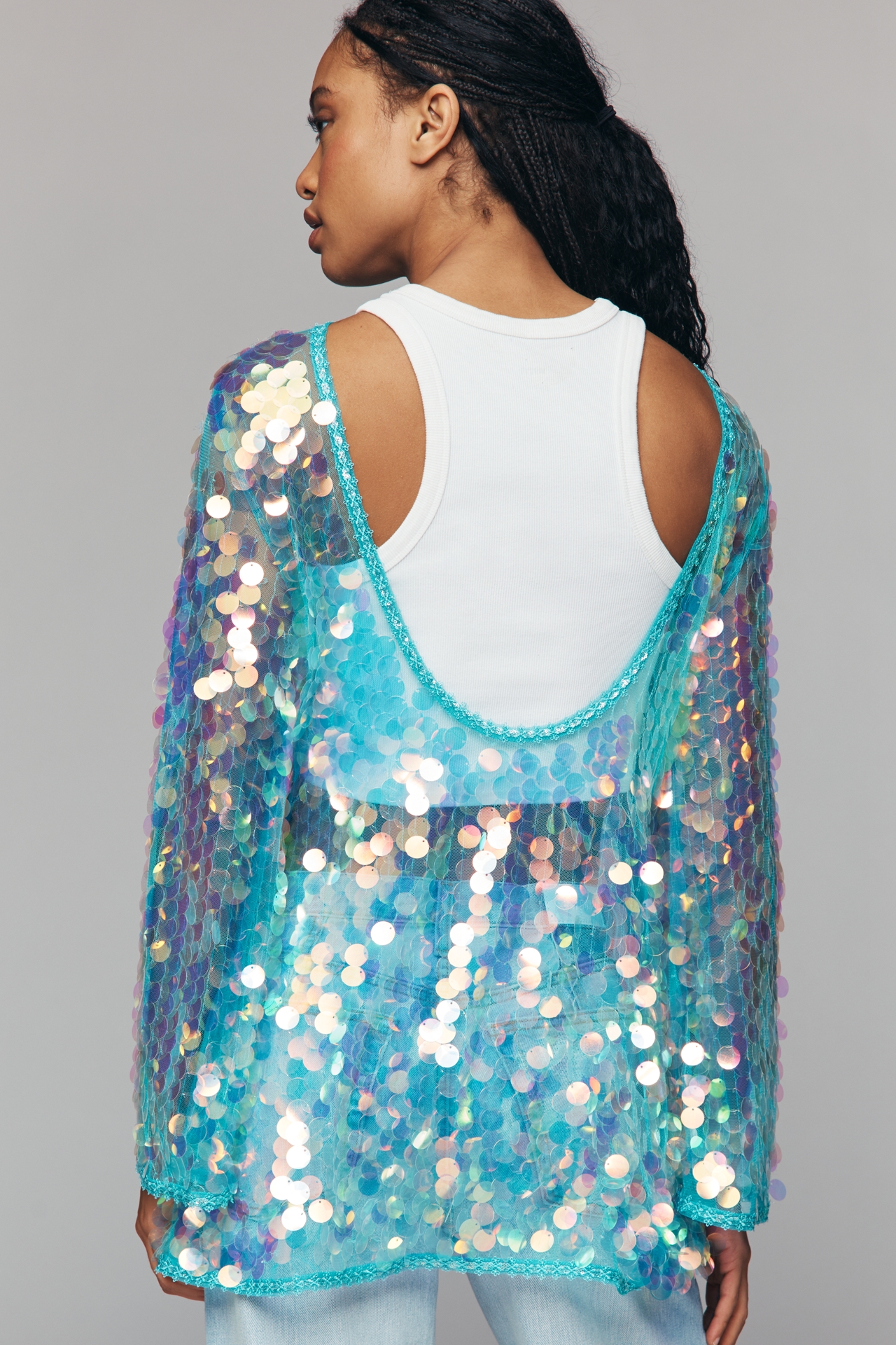 Celandine Sequin Mini Tunic