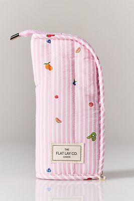 The Flat Lay Co. Padded Standing Makeup Brush Case