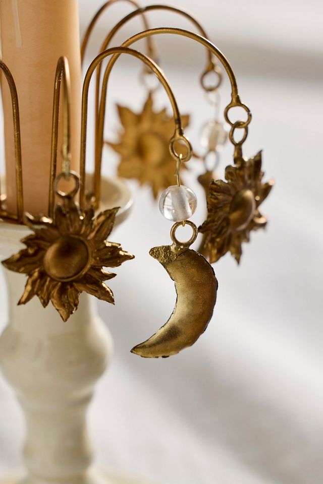 Celestial Chandelier Candle Wreath #1