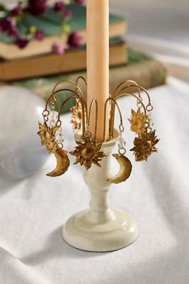 Celestial Chandelier Candle Wreath