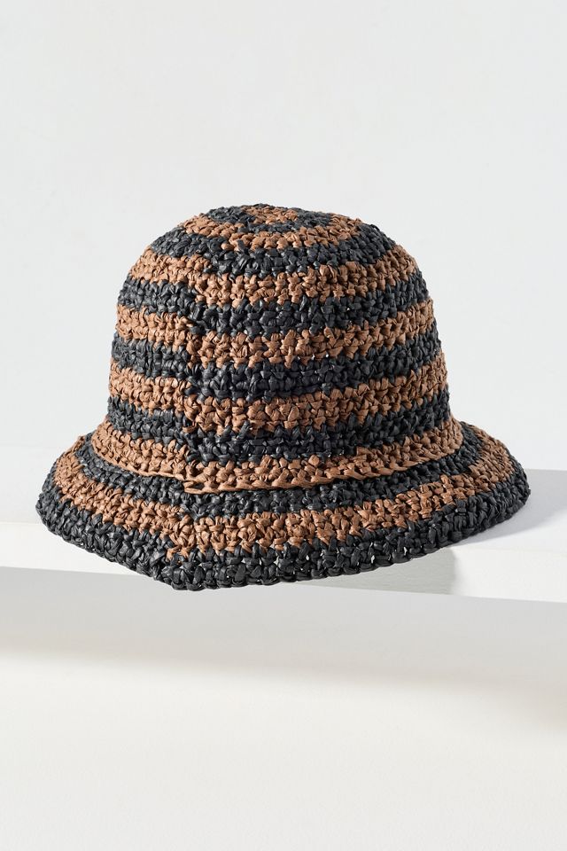 Brunna.Co Brigitte Raffia Bucket Hat #1