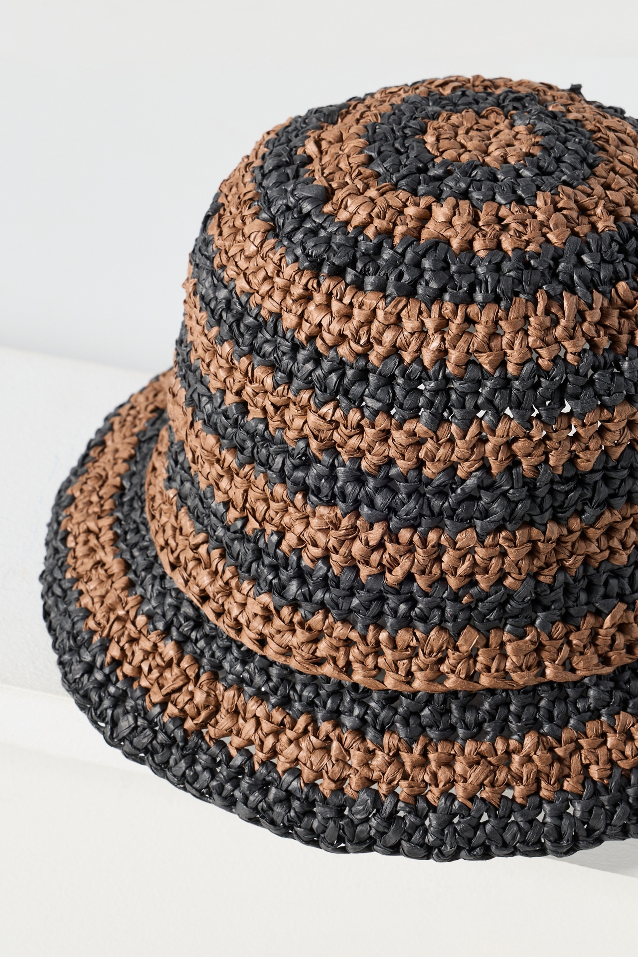 Brunna.Co Brigitte Raffia Bucket Hat