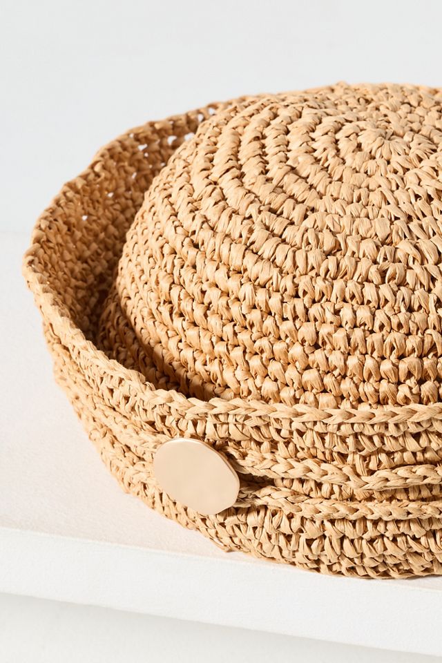 marihoja マリホジャ　Vintage Raffia Lace Hat marihoja マリホジャ ヴィンテージ リーフ ハットVintage Hatの通販 by