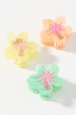 Frasier Sterling Kona Claw Clips, Set of 3