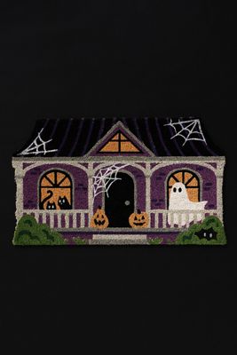 Haunted House Coir Printed Doormat