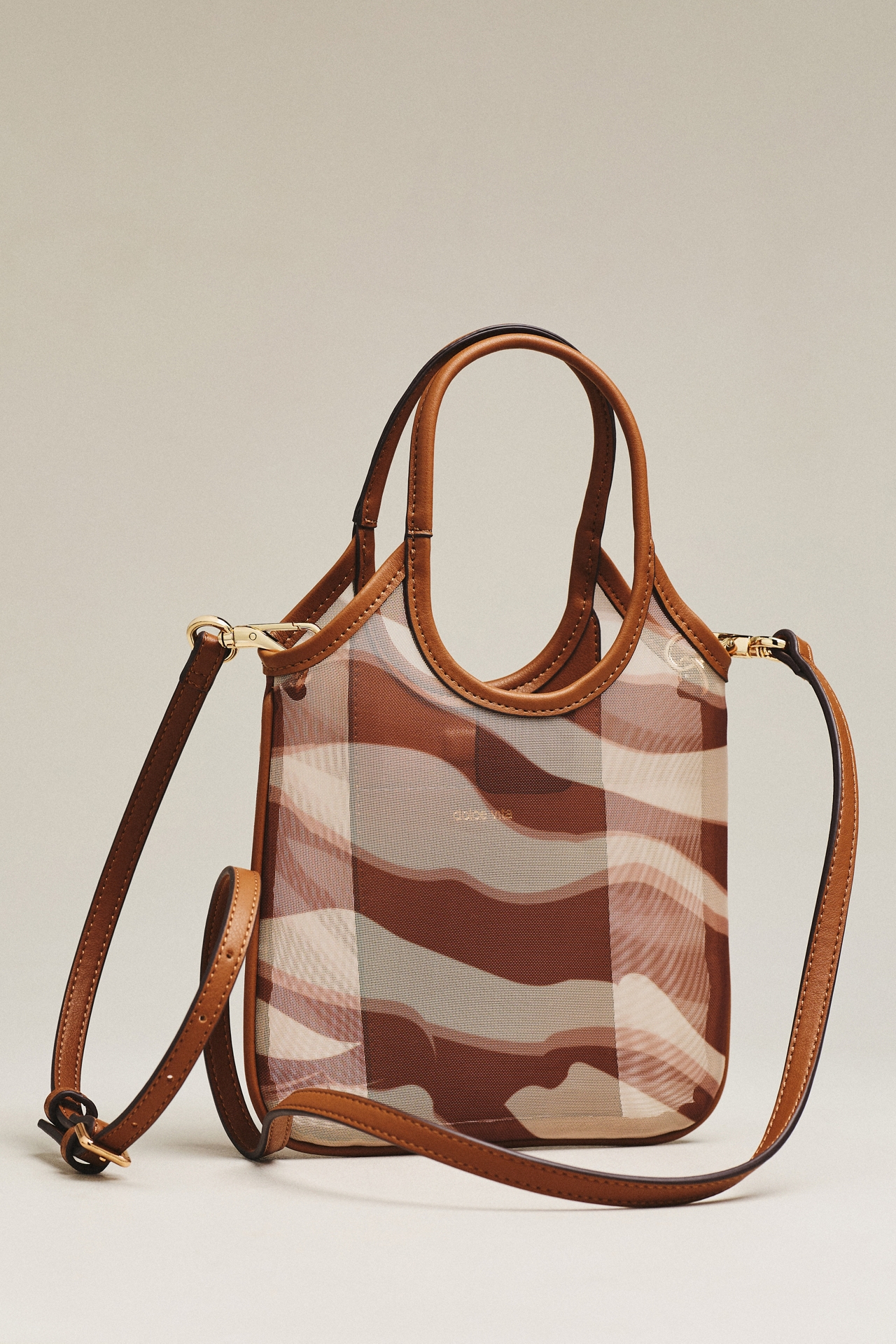 Dolce Vita Sylvene Mesh Crossbody Satchel