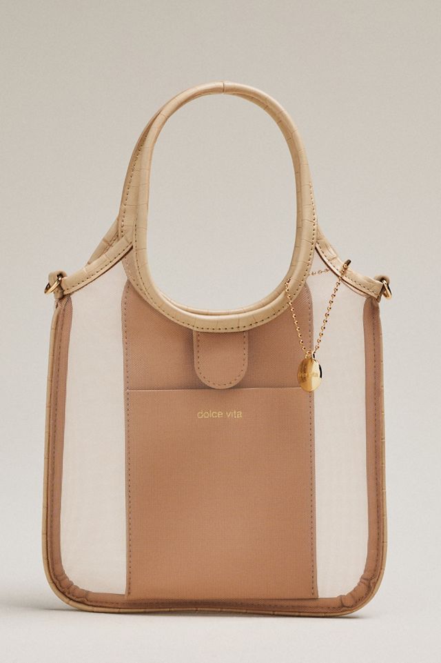 Dolce Vita Sylvene Mesh Crossbody Satchel #1