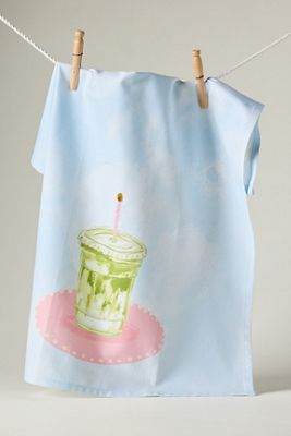 Matcha Make a Wish Dish Towel