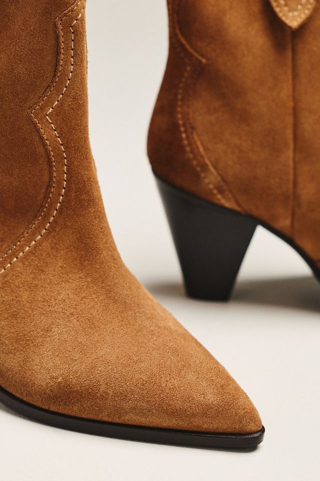 By Anthropologie Western Ankle Boots #3