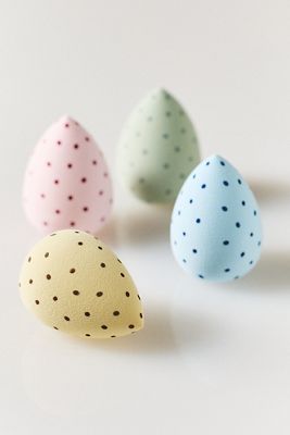 By Anthropologie Polka Dot Beauty Sponges, Set of 4