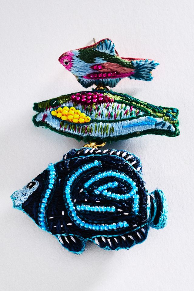 Mignonne Gavigan Luxe Pececito Drop Earrings #1
