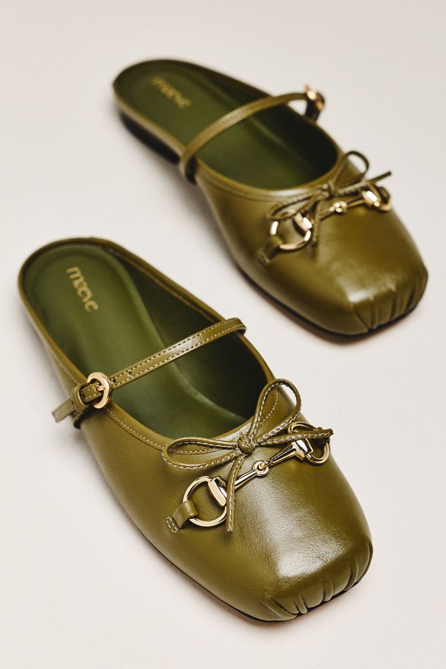 Maeve Horsebit Mule Ballet Flats #4