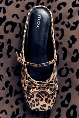Maeve Horsebit Mule Ballet Flats