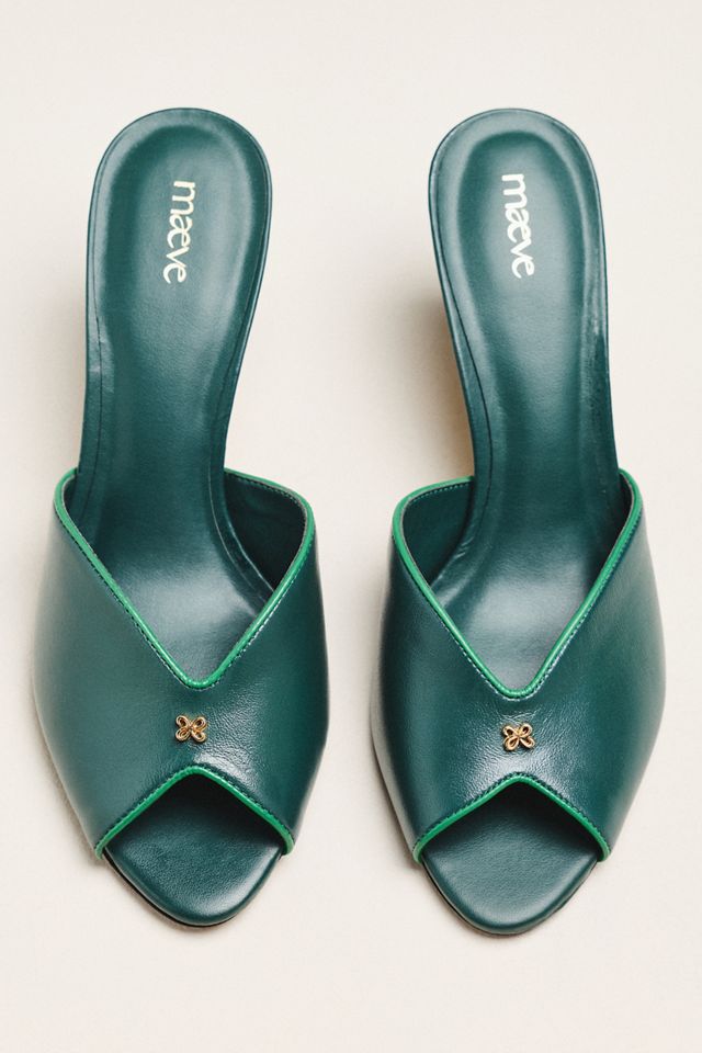 Maeve Peep-Toe Kitten Heels #2