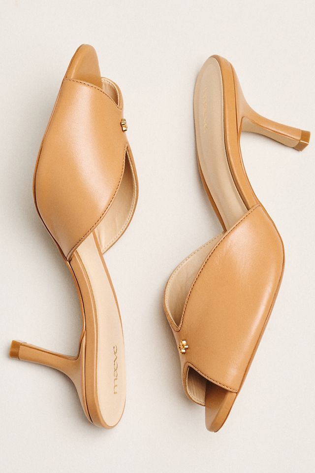Maeve Peep-Toe Kitten Heels #3