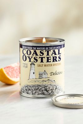 Oyster Can Candle