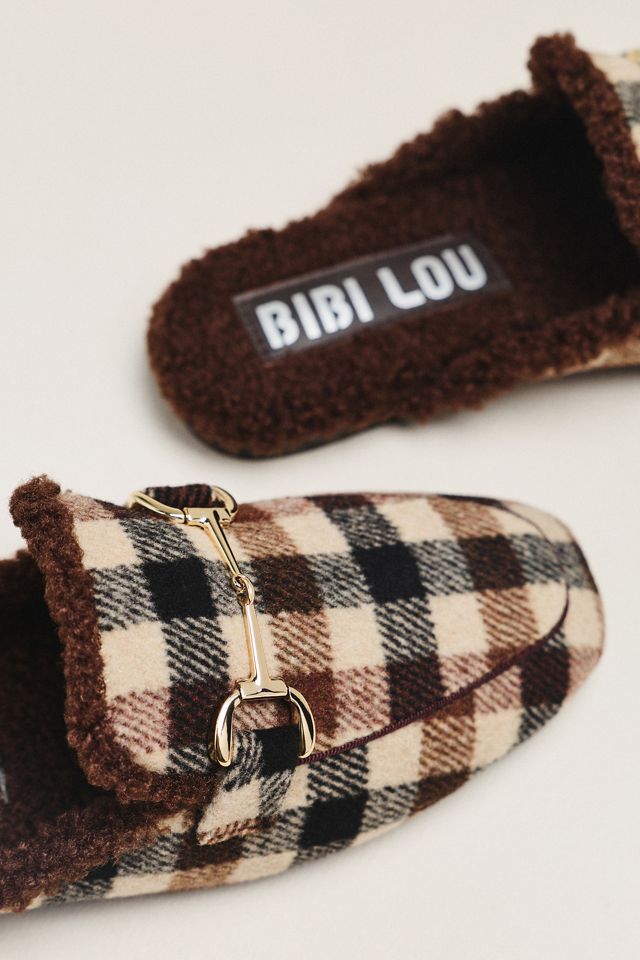 Bibi Lou Shearling Horsebit Mules #2