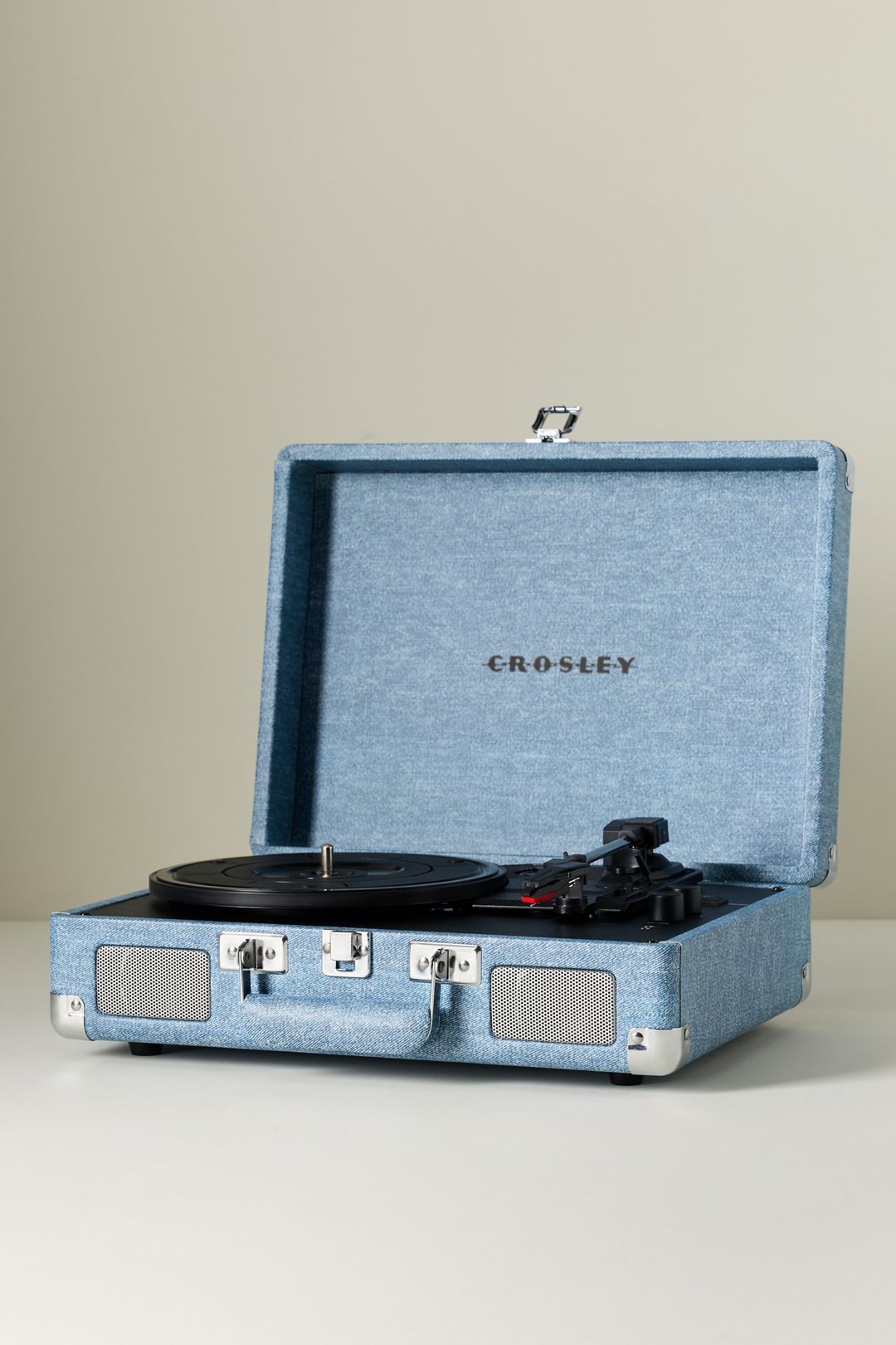 Crosley Cruiser Plus Turntable - Washed Denim, One Size