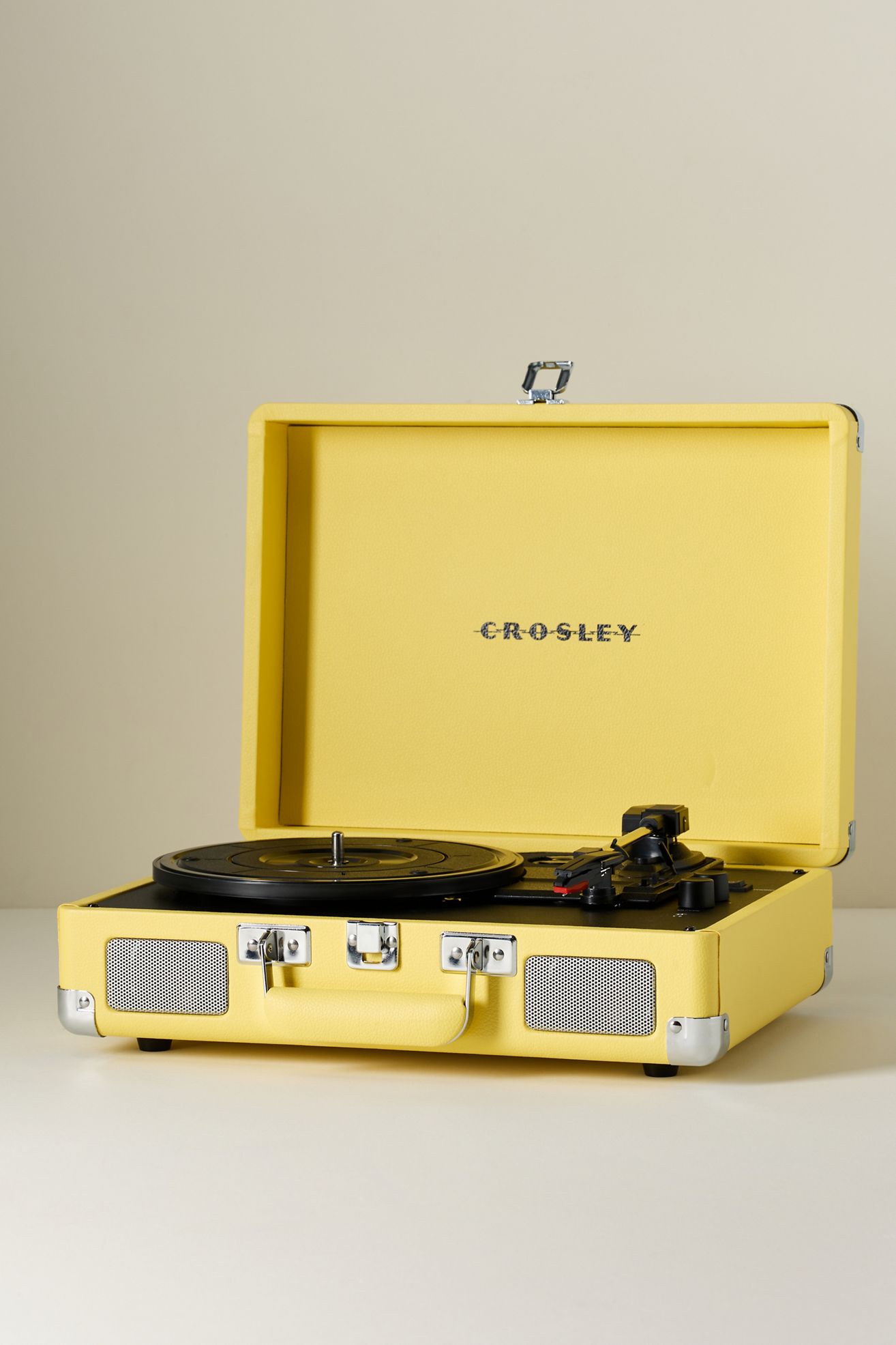 Crosley Cruiser Plus Turntable - Lemon Yellow, One Size