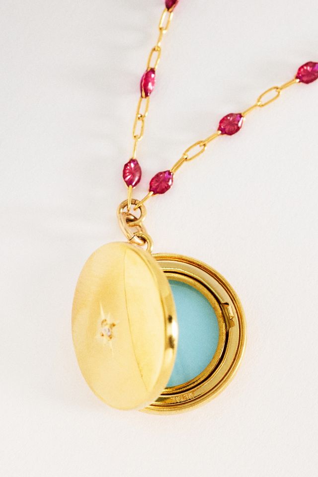 Heather Hawkins North Star Locket Necklace #1