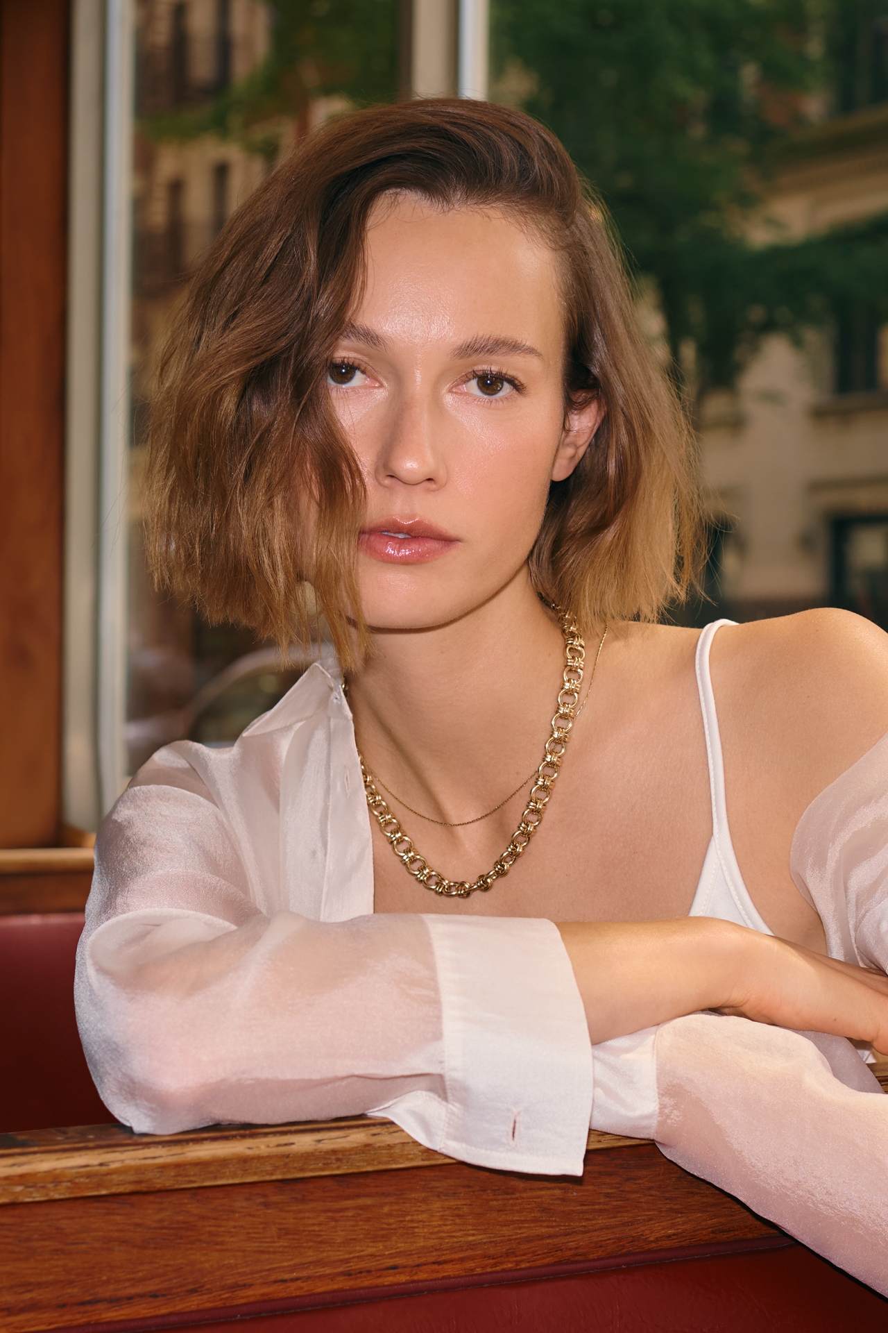 Knotted Chunky Chain Necklace