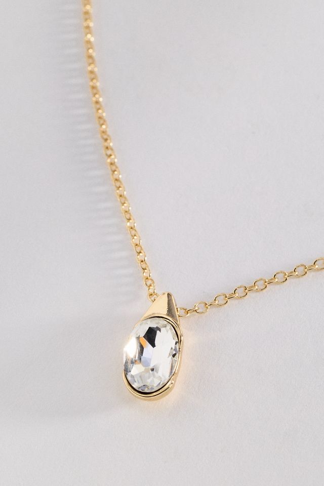 Delicate Bezel Necklace #1