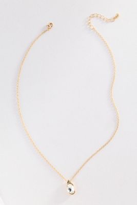 Delicate Bezel Necklace