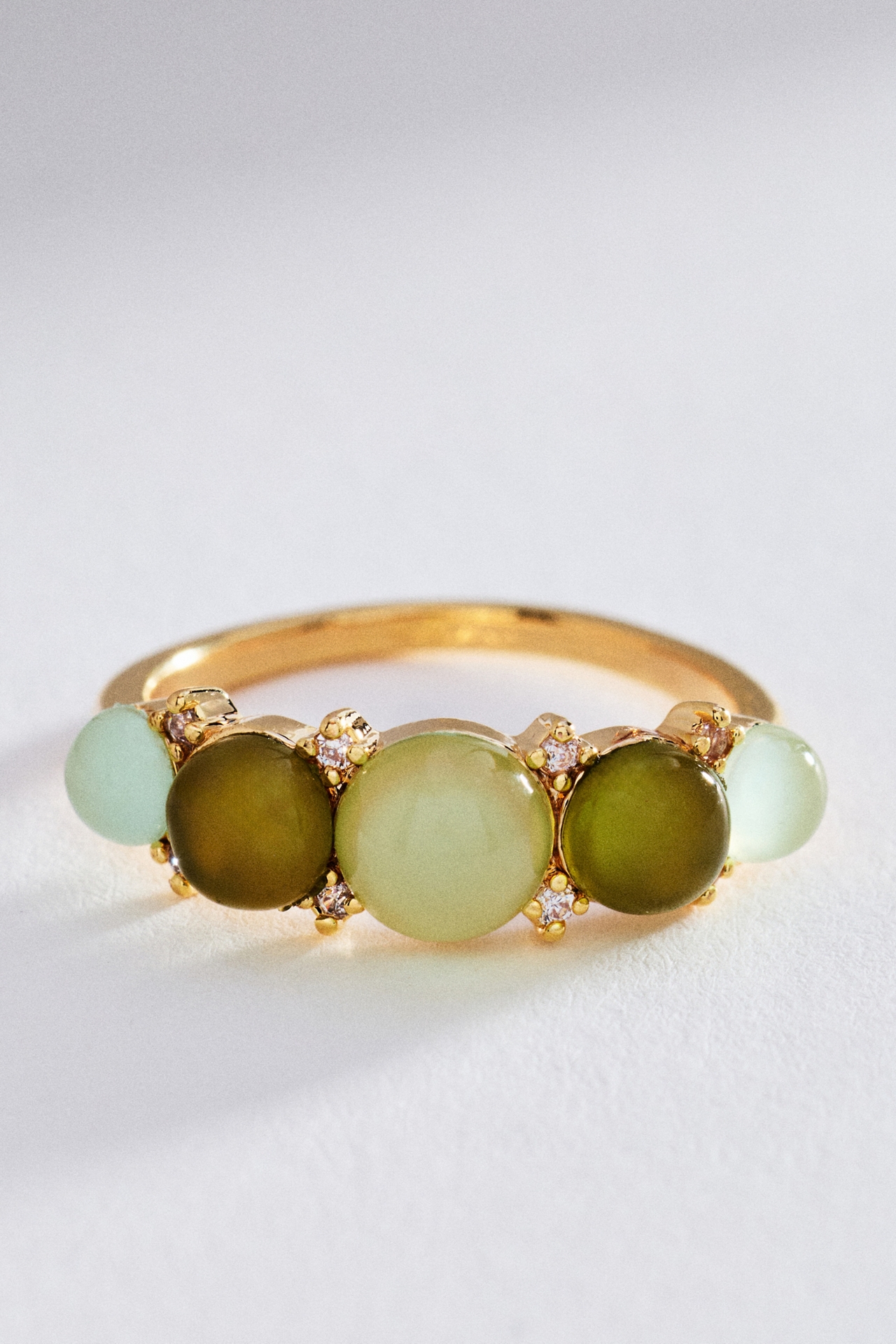 Oval Gem Ring