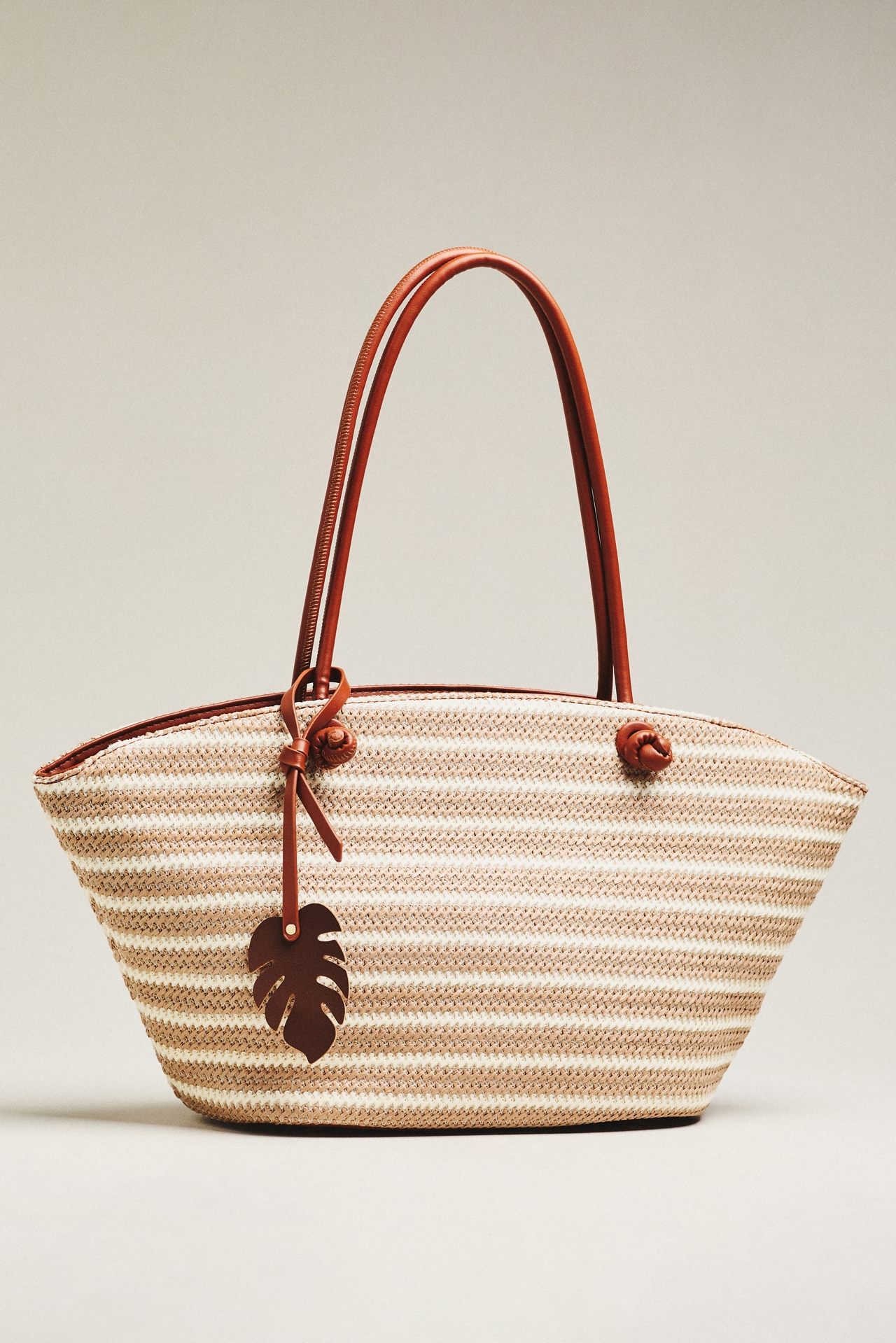 Aota Jessica Raffia Tote Bag