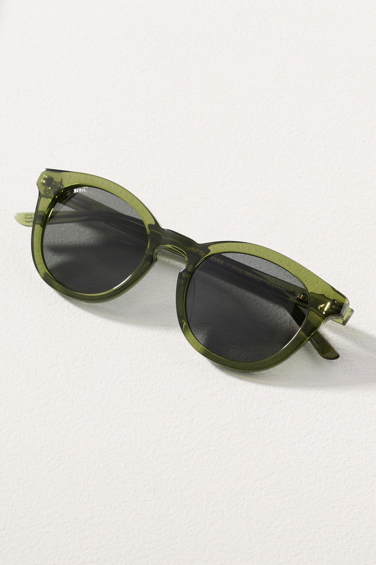 Sito Shades Now Or Never Circle Sunglasses