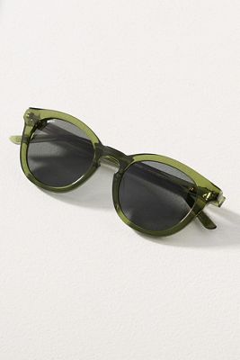 Sito Shades Now Or Never Circle Sunglasses