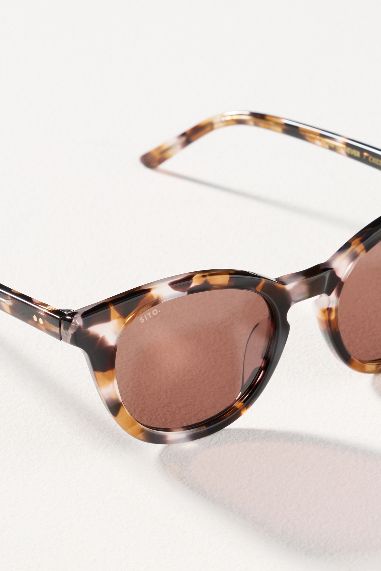 Sito Shades Now Or Never Circle Sunglasses