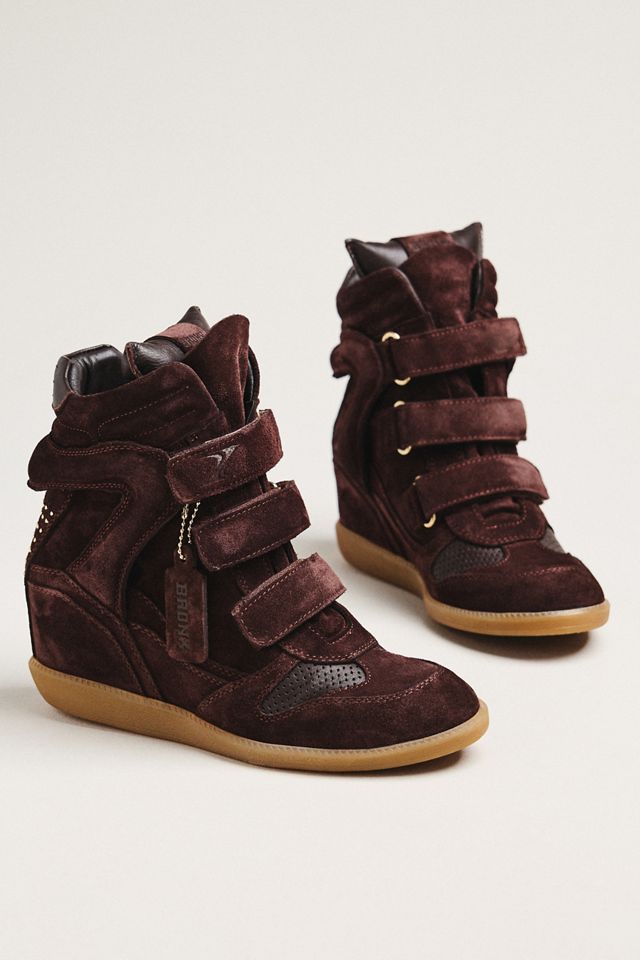 Bronx Jae-yy Rhinestone Wedge Sneakers #1