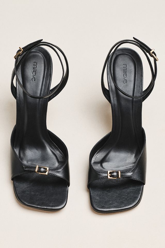 Maeve Buckle Strappy Heels #1