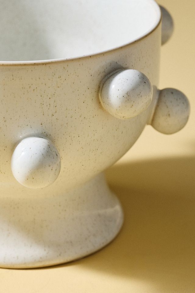 Footed Stoneware Vessel #1