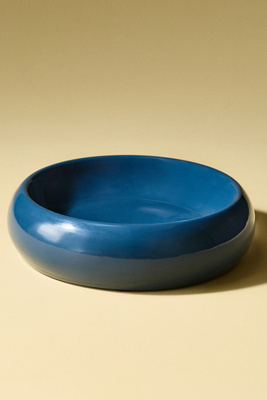 Blue Enamel Vessel | AnthroHome