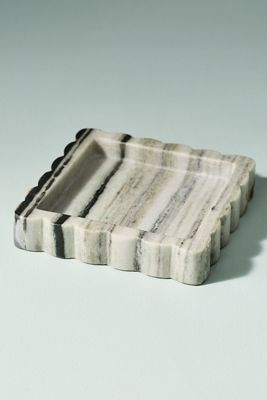 Marble Scalloped Trinket