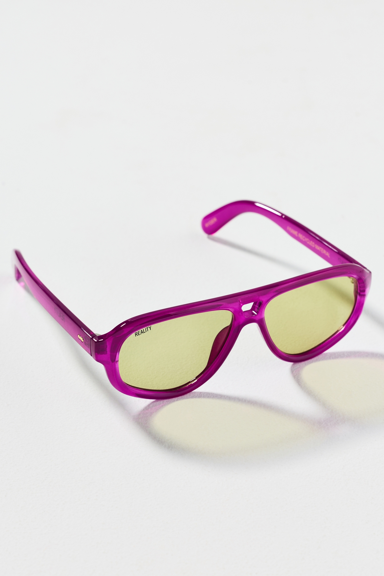 Reality Eyewear Pilot Aviator Sunglasses