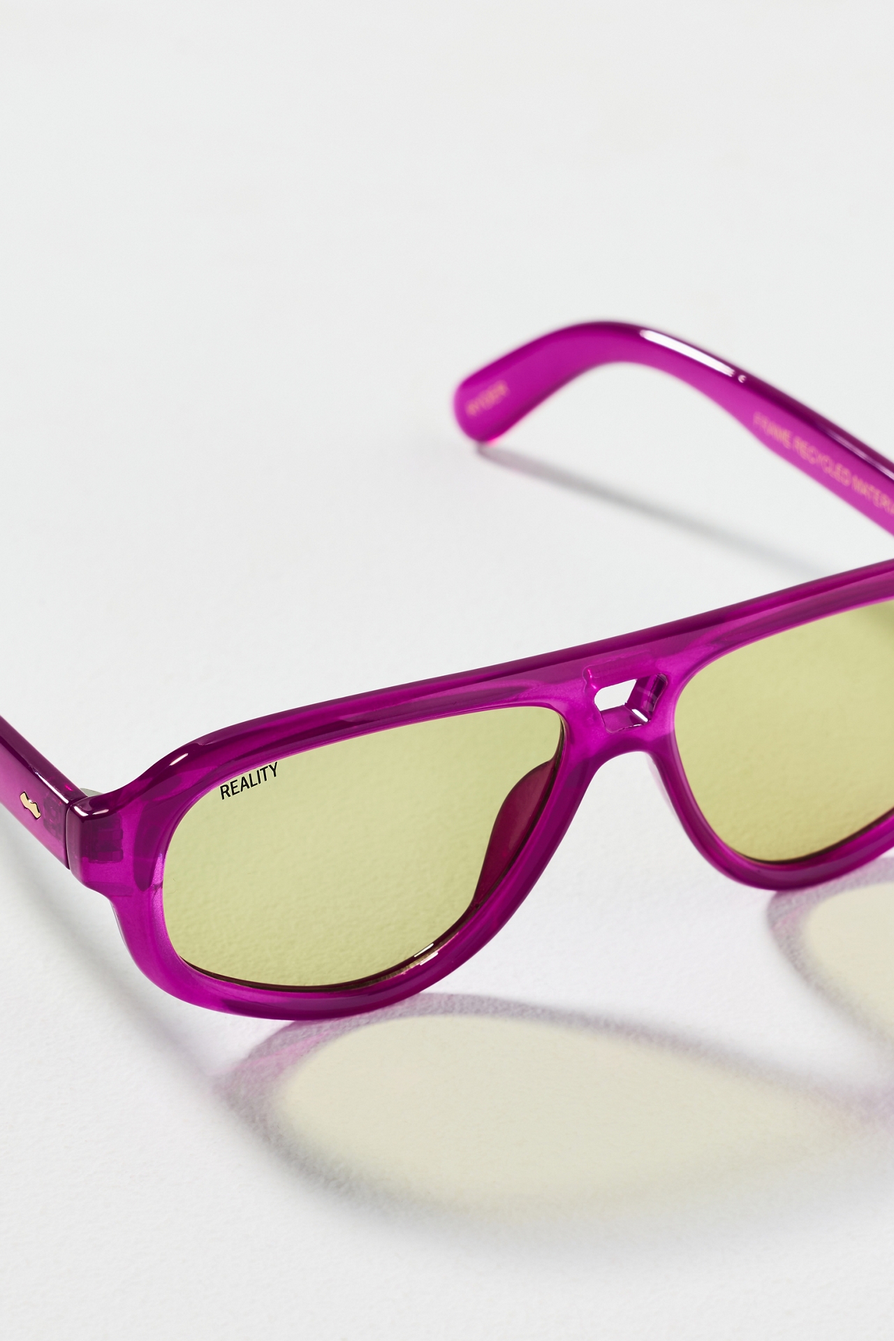 Reality Eyewear Pilot Aviator Sunglasses