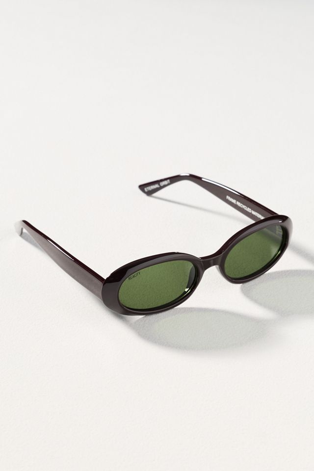 Reality Eyewear Oval Slim Sunglasses #2