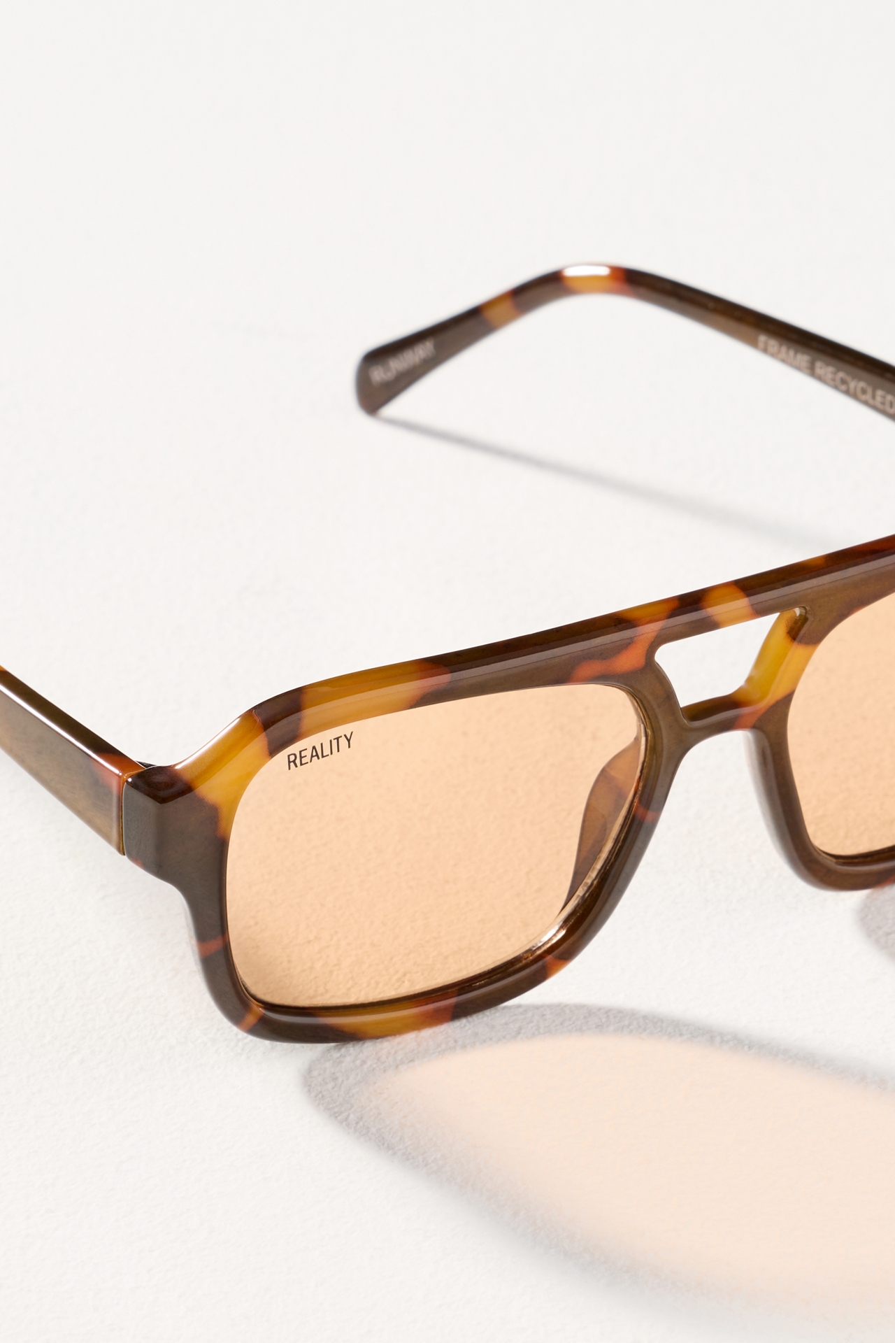 Reality Eyewear Runway Aviator Sunglasses