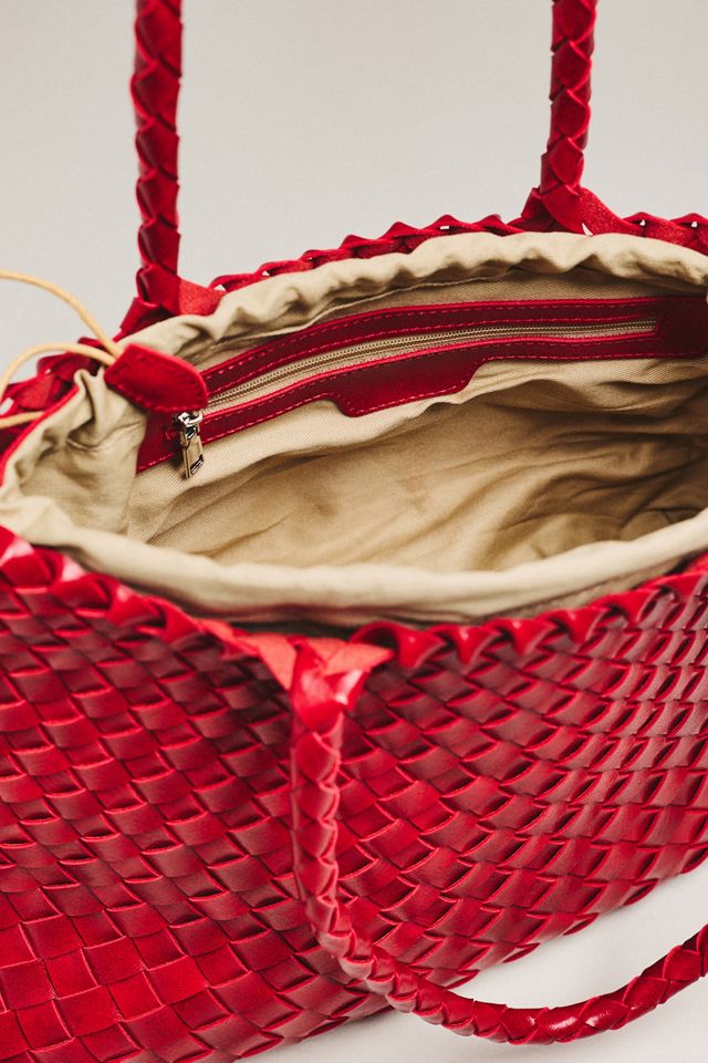 By Anthropologie Calla Large Woven Shoulder Bag #7