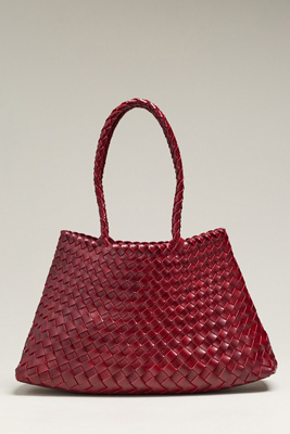 Calla Large Woven Shoulder Bag