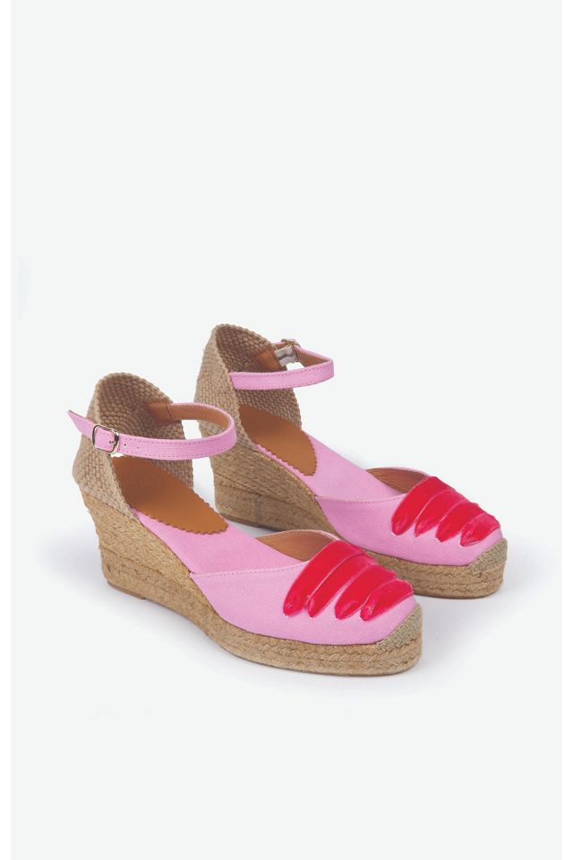 Penelope Chilvers Mary Jane Dali Espadrille Wedges #1