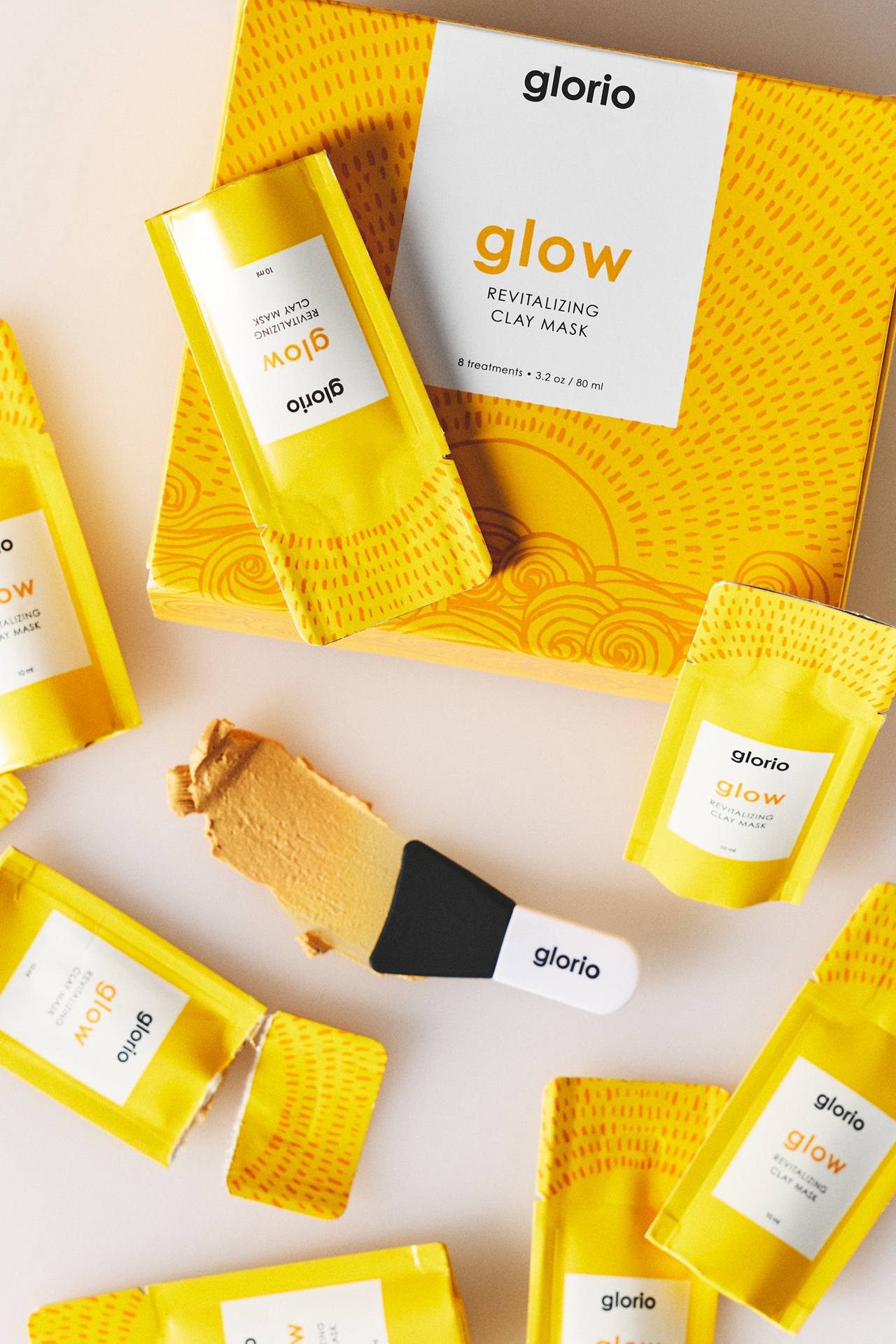 Glorio Glow Revitalizing Clay Mask Box Set 