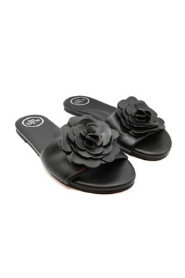Solei Sea Dahlie Slide Sandals