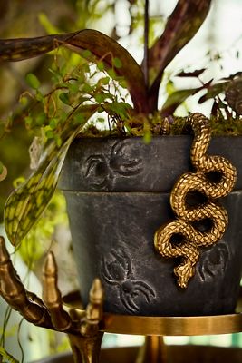 Brass Snake Pot Hanger
