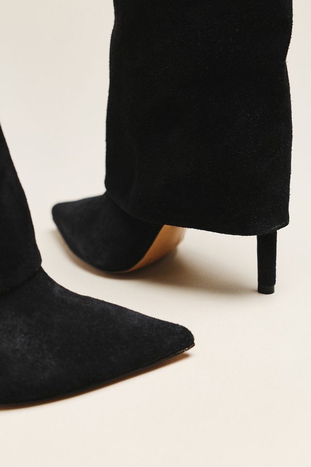 By Anthropologie Foldover Suede Ankle Boots #2