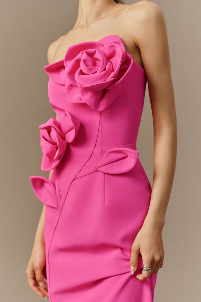 strapless open back dress Mac Duggal 10705 – Mia Bella The Label
